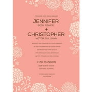 Simply Floral Standard Wedding Invitation
