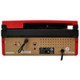thumbnail image 4 of New Pyle PTR8UR Retro USB/MP3 AM/FM Player Receiver Turntable Stereo Vinyl - Red, 4 of 4