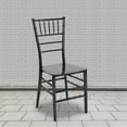 thumbnail image 3 of Flash Furniture 2 Pack HERCULES Series Black Resin Stacking Chiavari Chair, 3 of 14