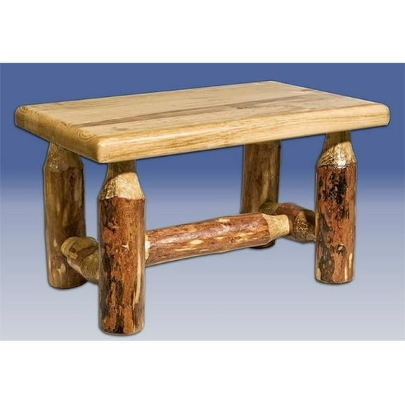 Glacier Country Footstool