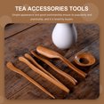 thumbnail image 6 of ifundom Kung Fu Tea Set Accessories White Ceramic and Bamboo for Tea Art, 6 of 6