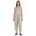 thumbnail image 1 of Moomaya Ensemble de Nuit en Rayonne Imprimée pour Femmes Pyjama à Entrejambe Bas 2 Pcs Tenue de Détente, 1 of 7
