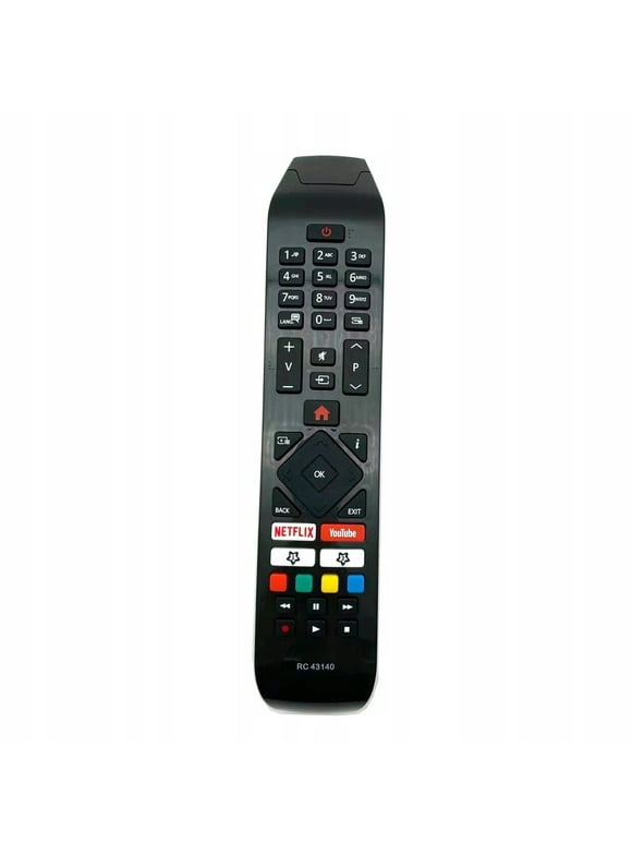 Remote Control Replacement Suitable For Hitachi Rc43140 Smart Tv