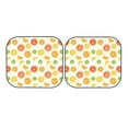 thumbnail image 4 of Picia Colorful Lemons 2 Piece Car Windshield Sun Shade Foldable | Foldable Sun Shield for Front Window Blocks UV Rays and Keeps Your Vehicle Cool-Large, 4 of 7