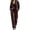 21#Brown, variant on Women's Casual Tracksuit Sweatsuits 2 Piece Set Velvet Outfits Comfy Lounge Sets Sweatshirts and Sweatpants Blue M