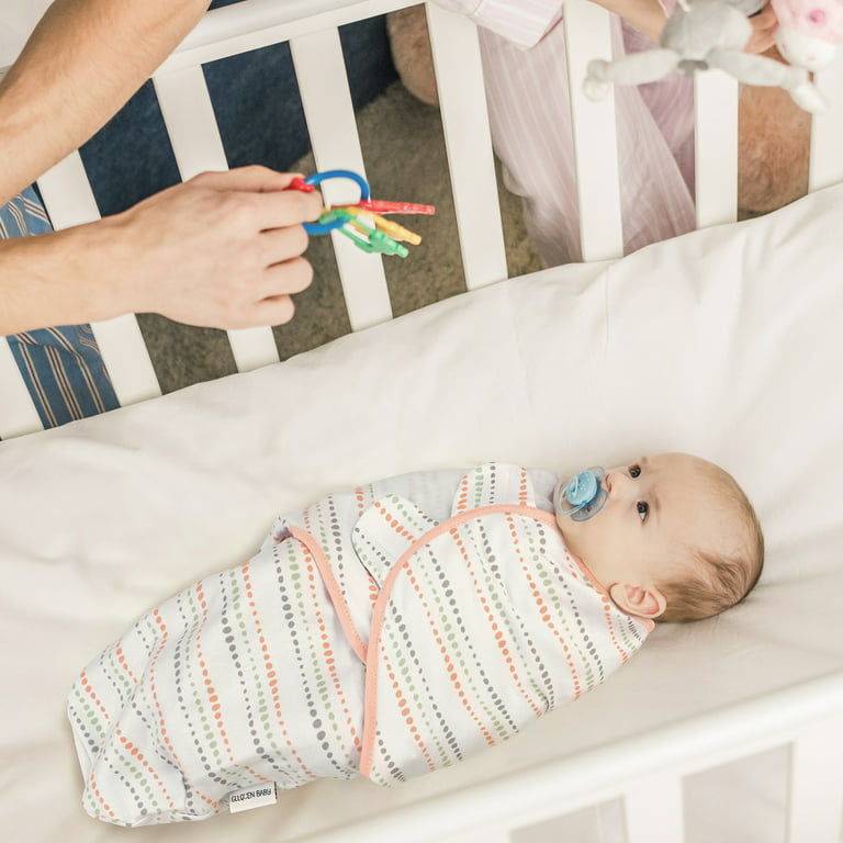 Gllquen Baby Swaddle Blankets for Baby Boy Girl, 0-3 Months Infant  Swaddling Sleep Sack, 3 Pack Wrap Set, Newborn Adjustable Swaddle,  (Small/Medium)
