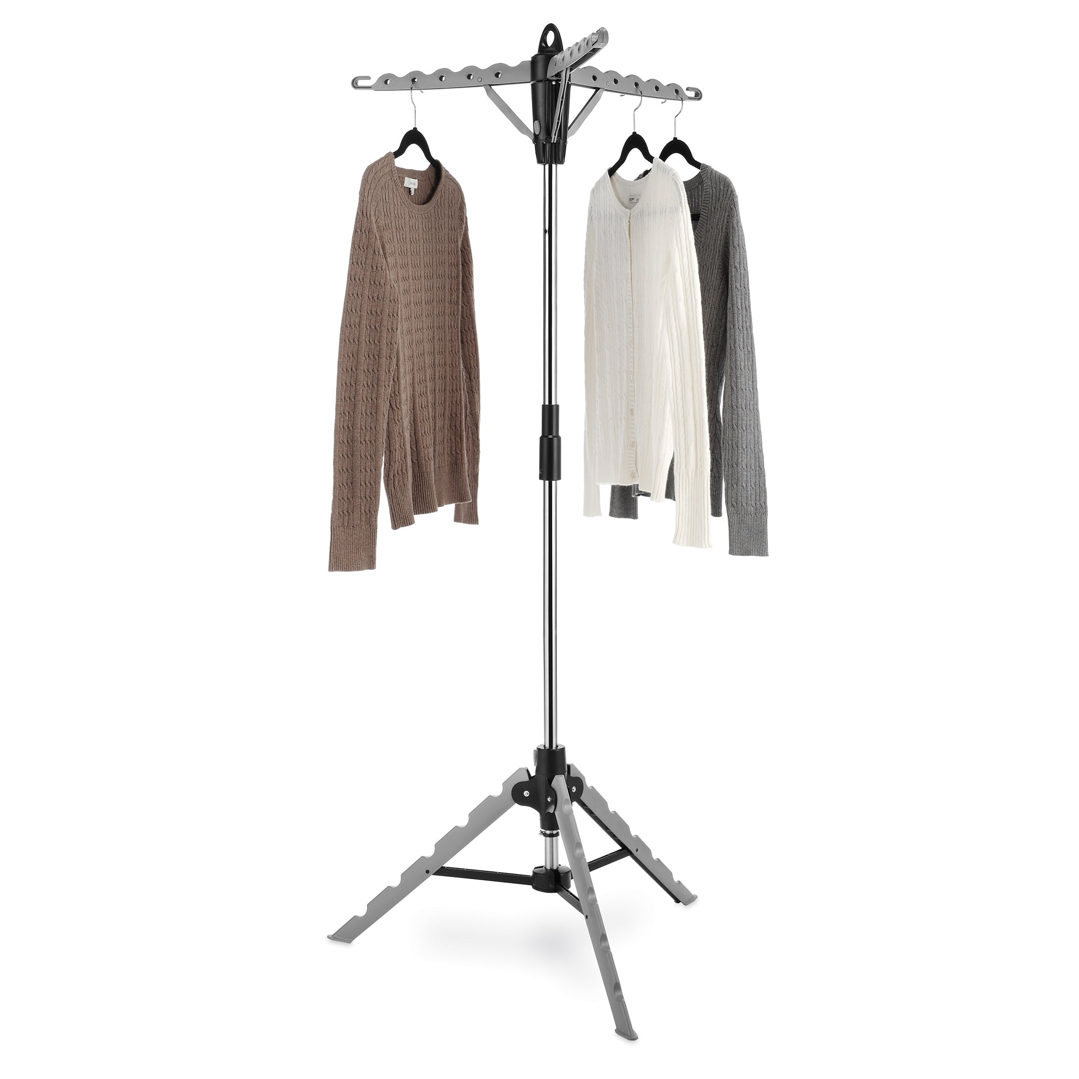 Whitmor Oversized Metal Clothes Drying Rack, Silver 