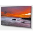 thumbnail image 2 of Vividly Colorful Tropical Beach at Sunset, 2 of 3