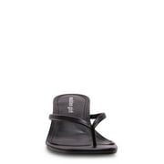 Madden Girl Womens Charlene Thong 2 inch Kitten Heel Sandal