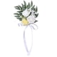 thumbnail image 5 of Ramo de flores de seda para respaldo de silla de boda | Decoración de rosas artificiales y hojas verdes | Accesorios florales para pasillos de hotel con lazo | Decoración romántica y duradera pa, 5 of 5