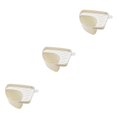 thumbnail image 2 of facefd 1/2/3 Kitchen Triangular Sink Strainer Drain Vegetable Fruit Drainer Basket white 3PCS, 2 of 6