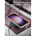 thumbnail image 3 of Poetic Guardian Case for Samsung Galaxy S23 5G 6.2 inch , Clear Case with Built-in Screen Protector, Pink/ Clear, 3 of 5