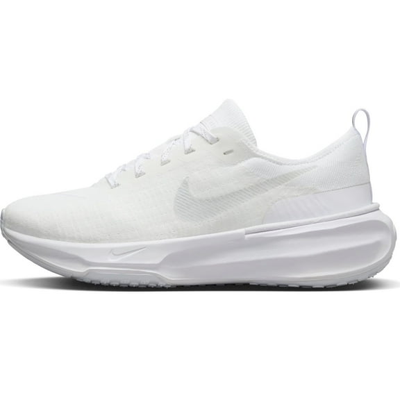 Nike Women's Invincible 3 Road Running Shoes, White Photon Dust Platinum Tint White, 8.5 Women