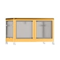 thumbnail image 1 of Armario de ropa portátil, plegable, independiente, para guardar ropa amarillo, 1 of 9