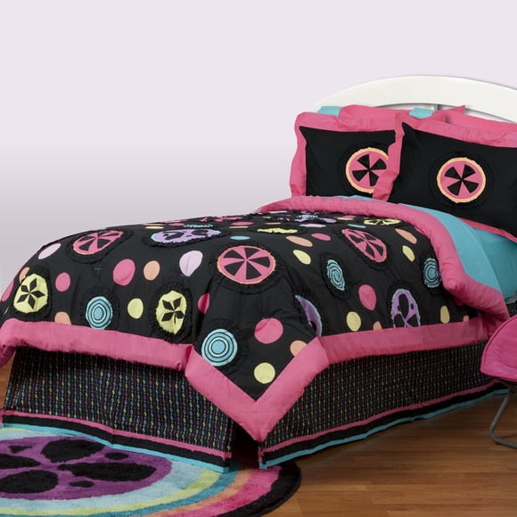 Juego de ropa de cama One Grace Place Magical Michayla tamaño full, 8 piezas