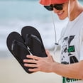 thumbnail image 6 of Men's Summer Anti-Slip Outdoor Flip-Flops with Clips Clip-On Sandals Rubber Beach Shoes Men's Fashionable, 6 of 7