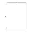 thumbnail image 2 of Textured White 6x8 Uncut Art Mat Board - No Opening - 1 Mat, 2 of 7