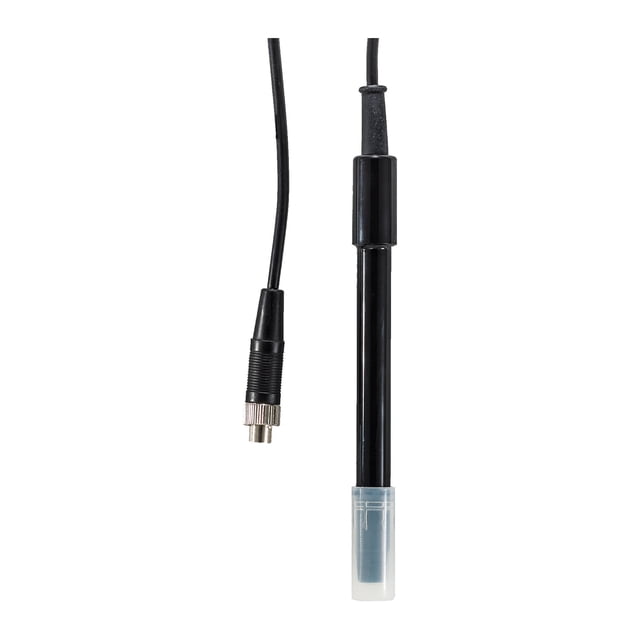 Apera Instruments, LLC-AI1313 2301T-S Conductivity Electrode (K1.0), Range: 0.5 µS/cm to 200 mS/cm, with Built-in Temperature Sensor, 8-pin Connector, PC-Body