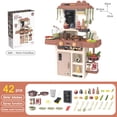 thumbnail image 3 of Juego de Juguetes de cocina de simulación BANYUO 42 piezas 63cm, 3 of 4
