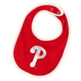 thumbnail image 5 of Newborn Outerstuff Red Philadelphia Phillies Up One Three-Piece Bodysuit, Bib & Booties Set, 5 of 5