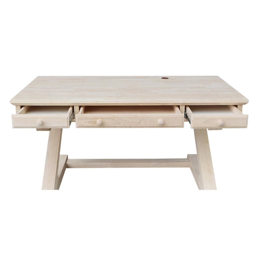 International Concepts Executive Desk - With Zosiac Base