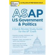 ASAP U.S. Government & Politics: A Quick-Review Study Guide for the AP Exam [Paperback - Used]