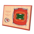 thumbnail image 1 of YouTheFan 8491416 NFL Kansas City Chiefs 3D StadiumViews Desktop Display - Arrowhead Stadium, 1 of 4