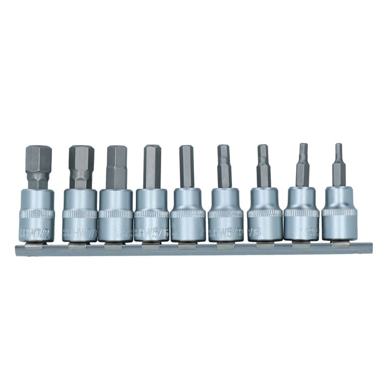 AF Allen / Alan / Allan/ Hex Key Socket / Bit Set 3/8