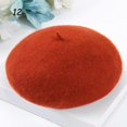 thumbnail image 1 of Boina de lana dulce YONGSHENG color caramelo plano, 1 of 3
