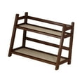 thumbnail image 2 of Fiocias Bamboo Double Layer Rack Desk Storage Shelf Mug Holder Multipurpose Simple Spice M, 2 of 9