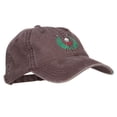 thumbnail image 5 of Golf Club Ball Crest Embroidered Washed Cap - Brown OSFM, 5 of 5