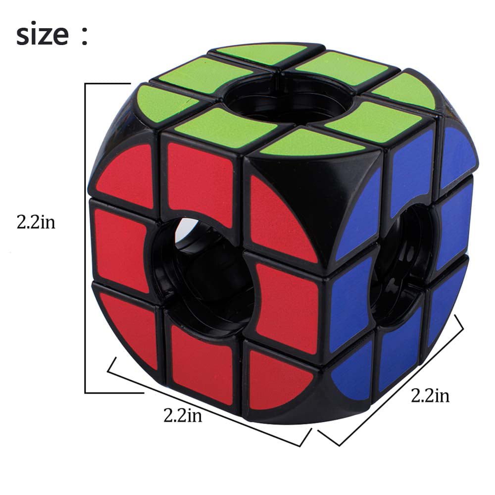 Kids Fun Rubiks Cube Toy Rubix Mind Game Classic Magic Rubic Puzzle XMas Gift 