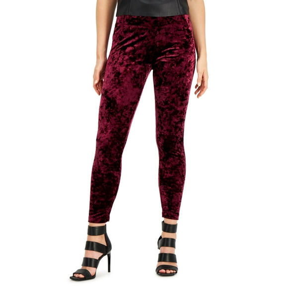 INC International Concepts Womens Velvet Leggings;XX-Large