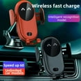 10W Qi Smart Car Wireless Charger Phone Holder, Wireless AutoSensing