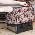 thumbnail image 7 of Fotbe Rose Flowers for Four Slice Toaster Cover, Fingerprint Protector, Super Soft Appliance Cover And Dust Cover,Bread Dust Cover & Fingerprint Protection, 7 of 7
