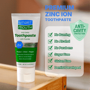 SmartMouth Premium Zinc Ion Toothpaste Protect, Clean & Repair, Mild Mint, 3.4oz