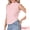 Pink, variant on DARING DIVA Women's Sleeveless Mock Neck Tank Top Textured Business Blouse M Pink