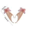 thumbnail image 2 of Soft Silicone Pointed Elf-Ear for Role-Play Party Events - Reusable Breathable Accessory, 2 of 6