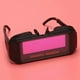 thumbnail image 5 of 5X Gafas de Soldadura Fotoeléctricas Automáticas Máscara de Soldadura de Oscurecimiento Automático con Energía Solar Casco Gafas de Sol Gafas de Soldadura, 5 of 8