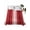 Red, variant on Blue Ombre Stripe Twim Size Flat Sheet, Wrinkleproof & Fadeproof Cooling Flat Bed Sheet Only, Farmhouse Simple Striped Breathable Soft Bedding Top Sheets 66 x 96 Inches