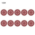 thumbnail image 1 of 10Pc Disc Sandpaper 125Mm Brushed Sheet 5 Inches 8 Holes Back Velvet Disc Dry Sanding Paper Sheet, 1 of 7