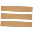 thumbnail image 4 of OUNONA 3 Pcs Bandes Autocollantes avec Liège Marron pour Bureau Simple et Élégant, 4 of 8