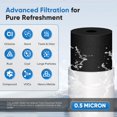 thumbnail image 2 of Filtro de agua para debajo del fregadero PUREPLUS WFS5300A-20 150,000L, 2 of 9