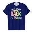 thumbnail image 3 of Girls Size 16 18 Clothes Space T Shirt Girls T Shirt Size 14 Clothes Girl Tops Fashion 2017 Girl T Children Back To School Season Cute Graphic Print Round Neck Short Sleeve Tee Summer Casual T Shirt, 3 of 4