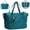 Green, variant on Travel Duffel Bag for Spirit Airlines, Expandable Carry on Personal Item Bag 18x14x8 Underseat, Waterproof Overnight Weekender Bag with Trolley Sleeve for Women Men(Purple Bag)