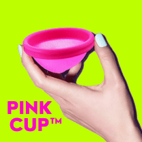 Menstrual Cup Pink Cup Reusable Period Cup Menstrual Disk