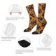 thumbnail image 4 of Fotbe Snake Calcetas Largas con Estampado para Hombre y Mujer – Calcetas de Compresión Transpirables y Elásticas, Viajar y Uso Diario Talla 5-11, 4 of 6