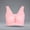 Pink, variant on Wireless Full Coverage Bralette for Plus Size Women Lace Seamless Comfort Bra with Wide Straps No Underwire Soft Breathable Everyday Lounge Sleep Support Bra, Black,38C