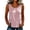 Red, variant on cocolona Summer Striped Tank Tops for Women Crew Neck Sleeveless Split Hem Button Shirts Trendy Casual Solid Color Blouses