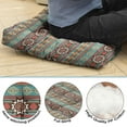 thumbnail image 2 of 22in Floor Pillow for Meditation and Relaxation, Square Dutch Velvet Boho Yoga Cushion, 2 of 7